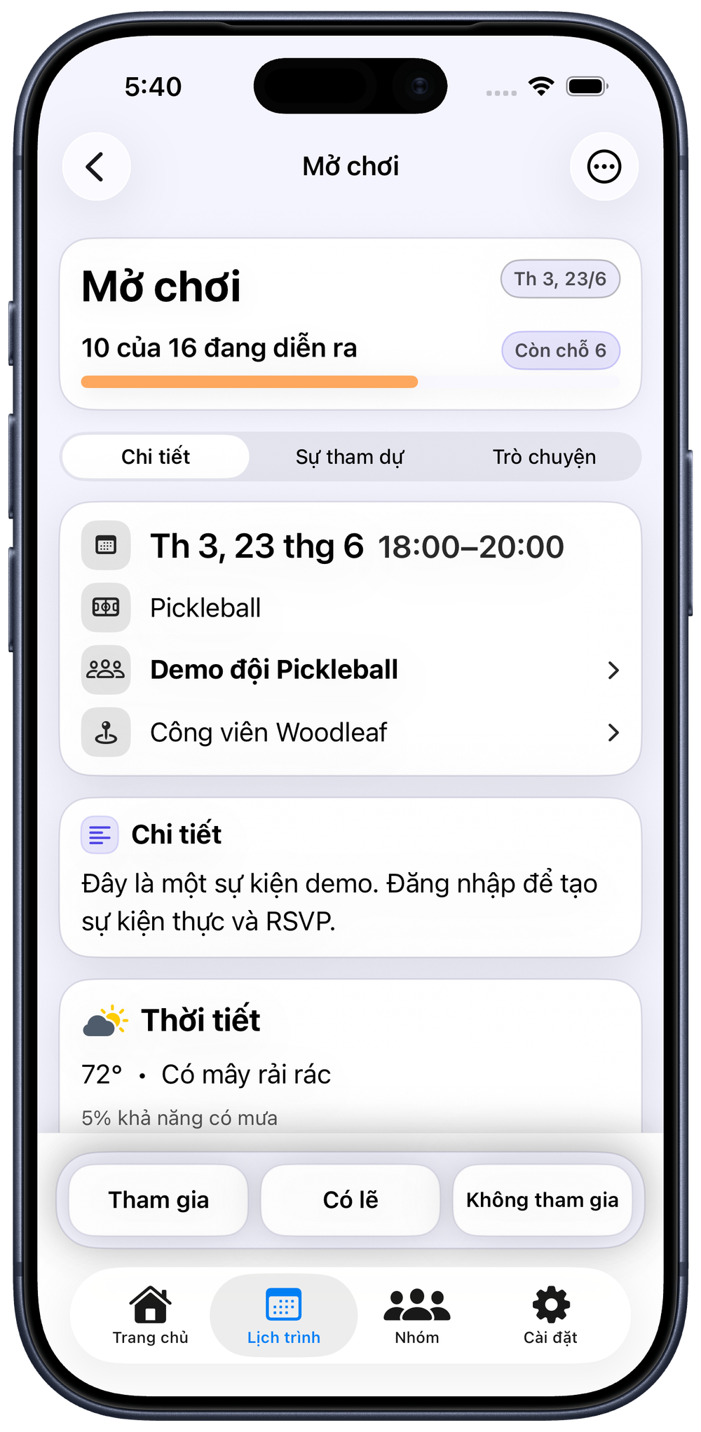 Biết ai sẽ đến
